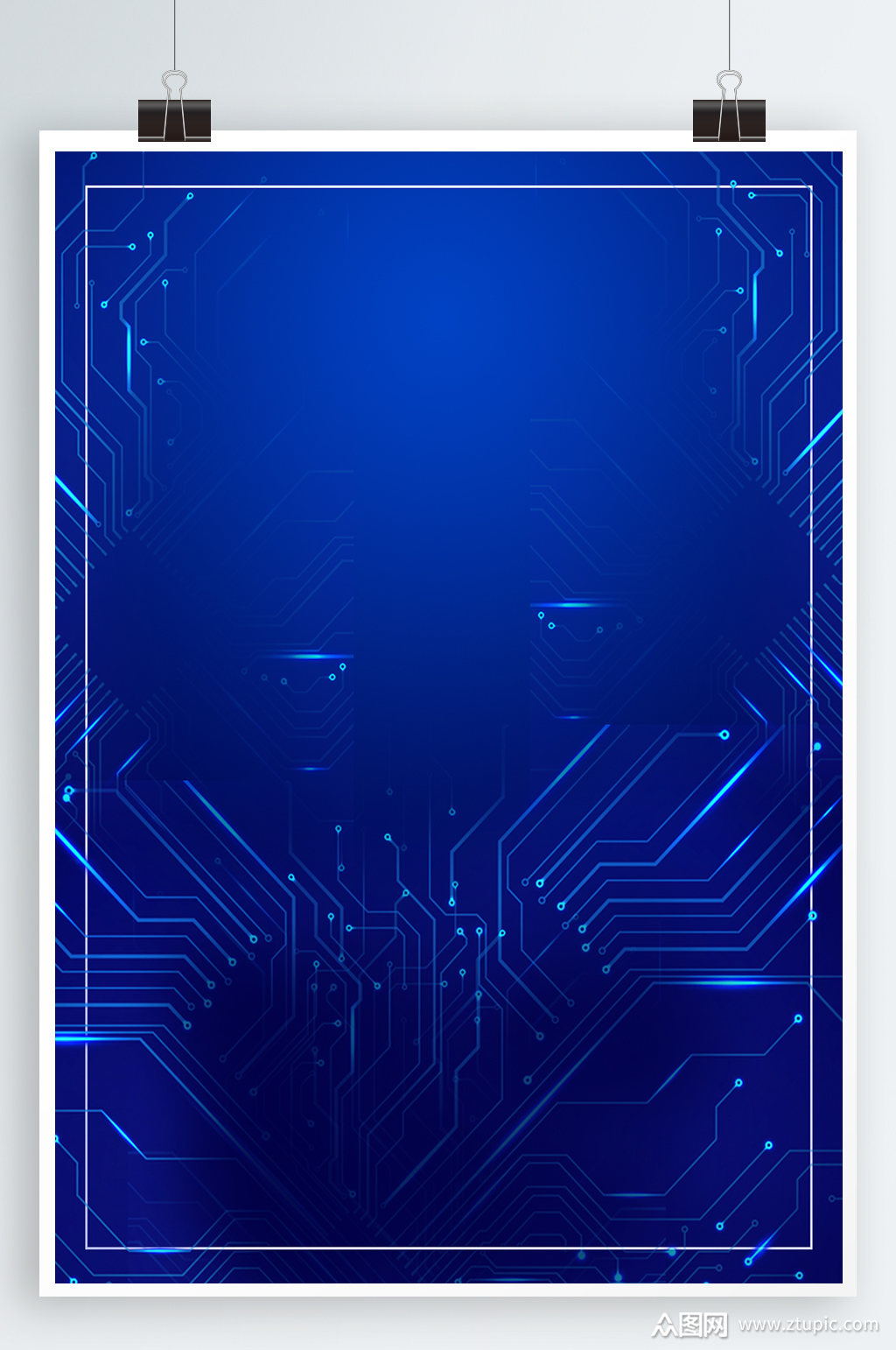 线条科技海报会议背景模板下载-编号372032-众图网