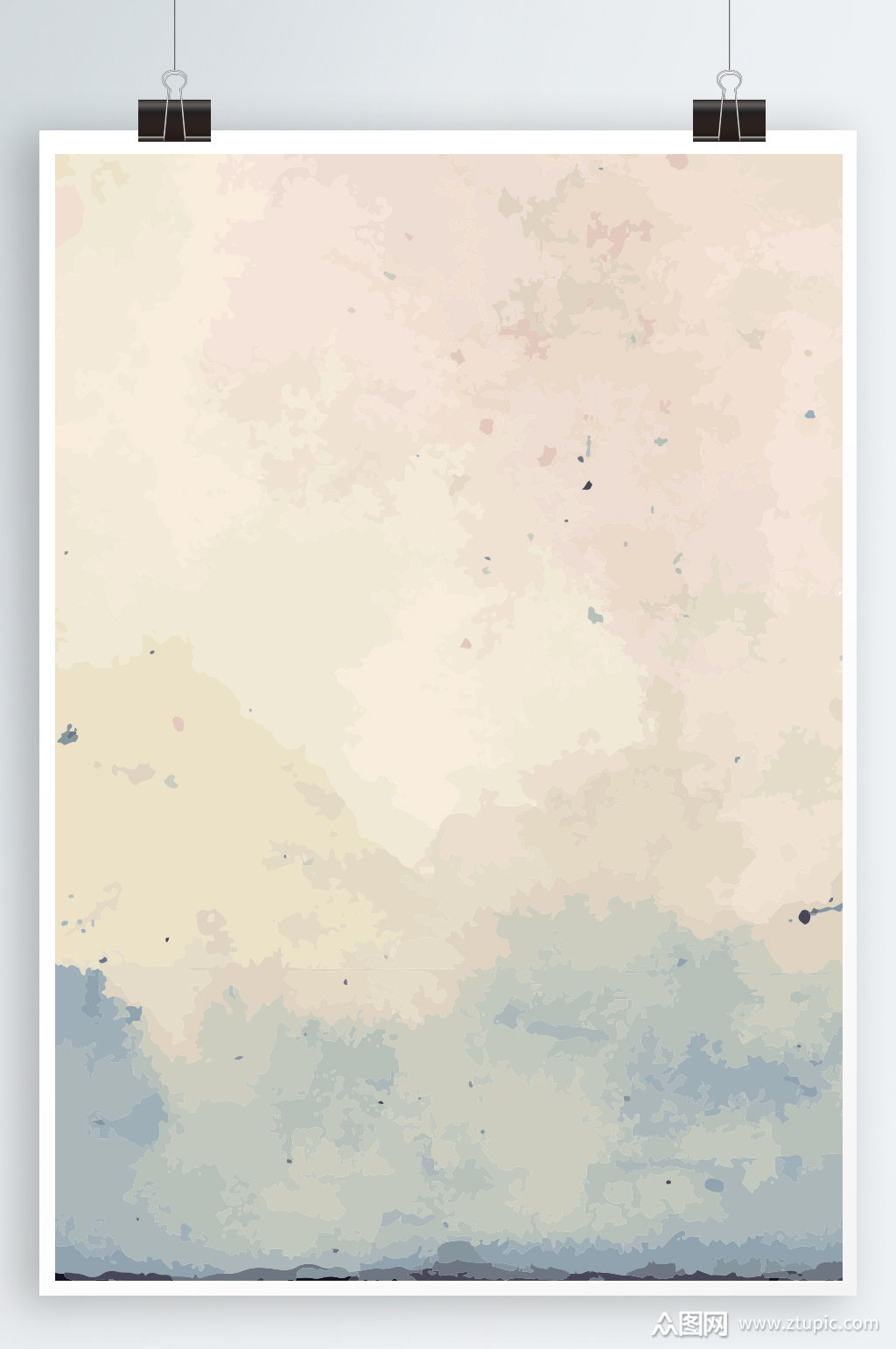 中式复古海报背景