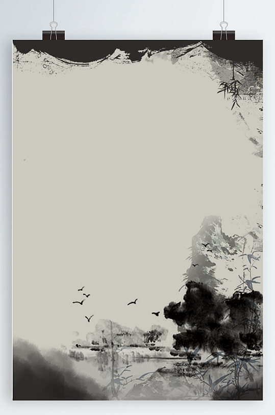 传统文化海报中国风背景-众图网