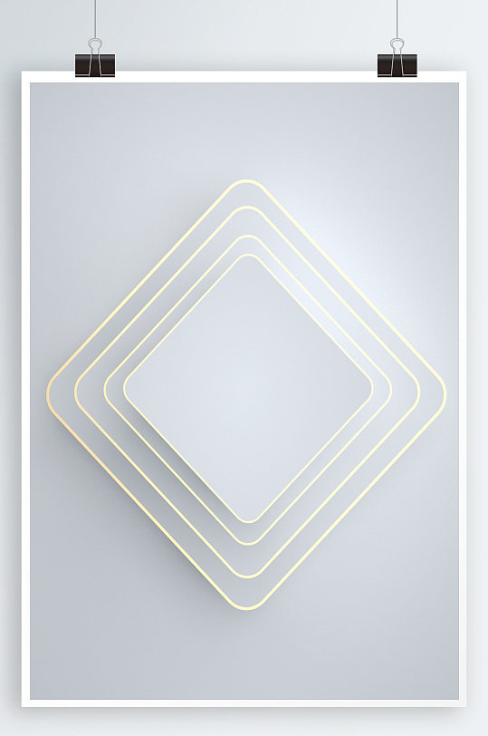 高端白色金线绚丽背景