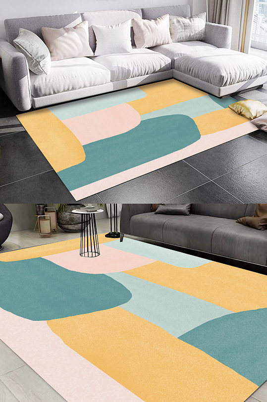 几何地毯图案地毯图案-众图网