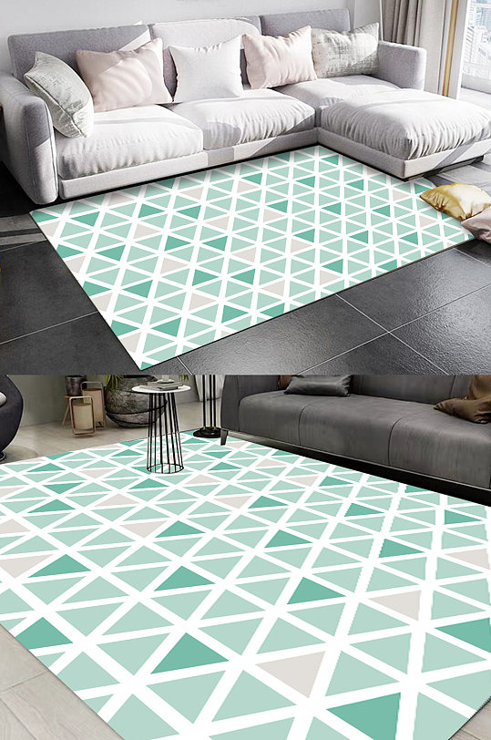 小清新地毯地毯花纹-众图网