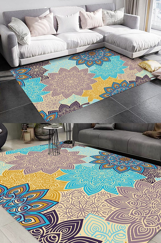 客厅地毯家装地毯-众图网