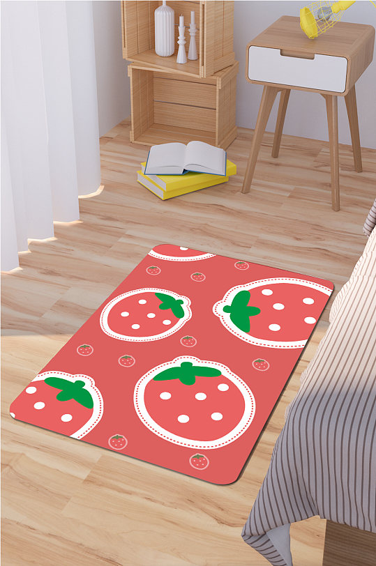 卡通地毯走廊地毯-众图网