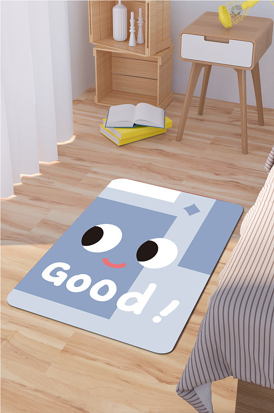 卡通地毯儿童地毯-众图网