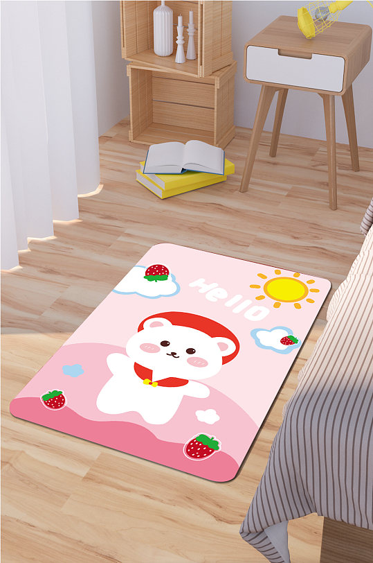 卡通地毯卡通小熊地毯