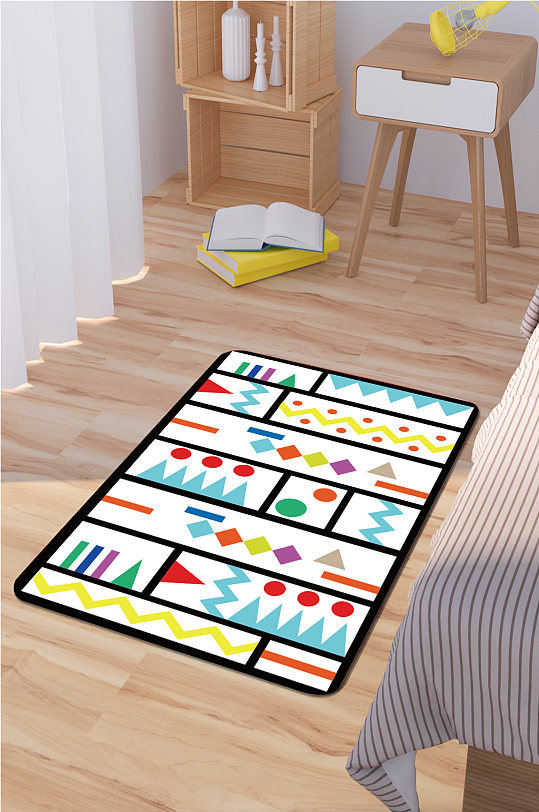 时尚地毯北欧风格地毯-众图网