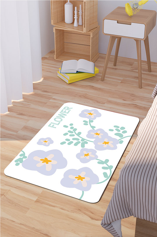 家装地毯植物花卉