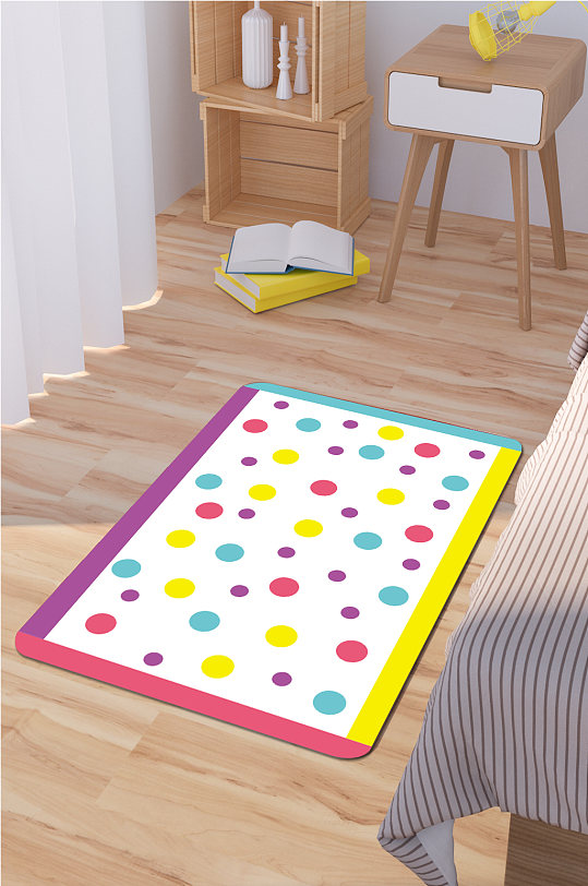 家装地毯卡通地毯-众图网