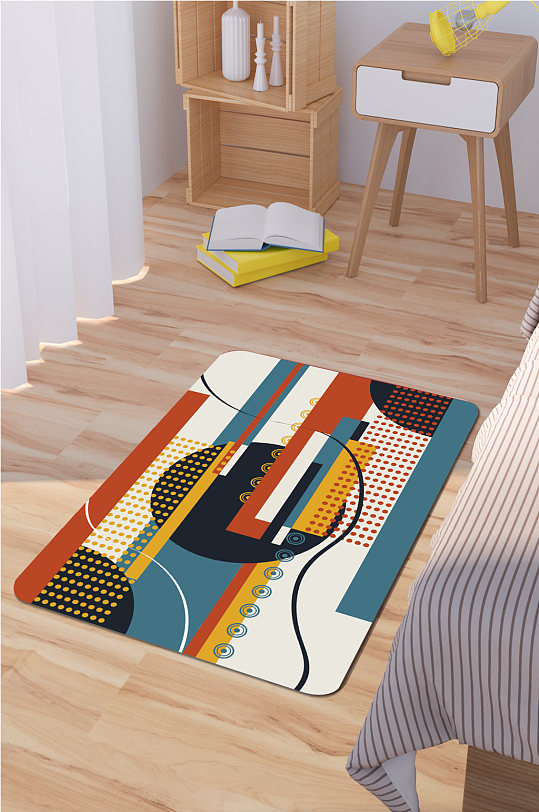 家装地毯抽象几何