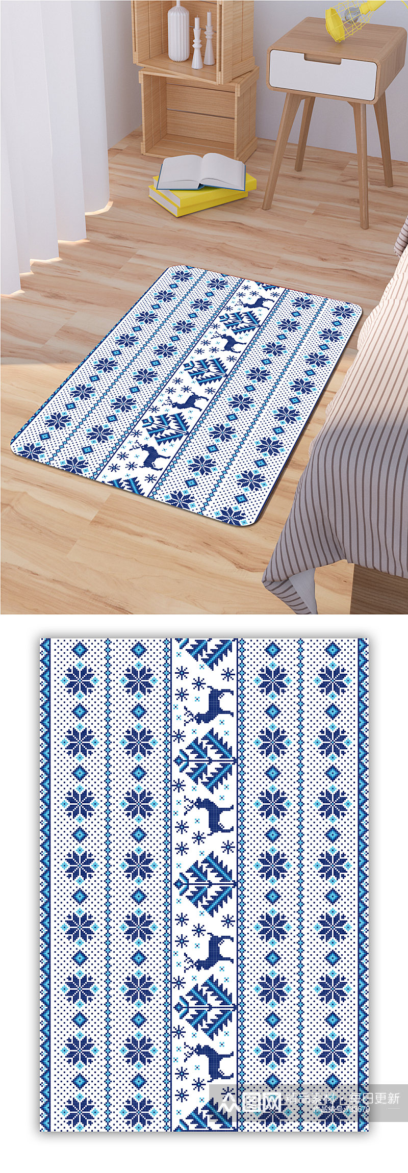 家装地毯中式花纹地毯素材