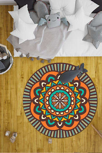 家装地毯民族花纹图案