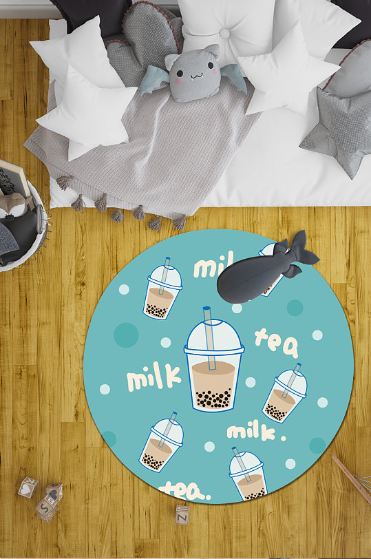 家装地毯果汁奶茶-众图网