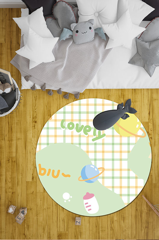 家装地毯宇宙太空-众图网