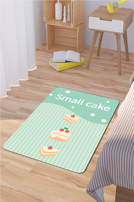 简约现代地毯儿童地毯-众图网