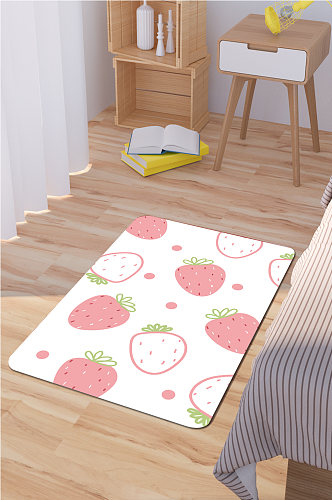 家装地毯水果图案