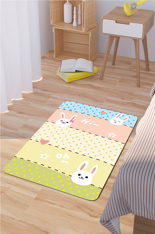 沙发地毯欧式花纹-众图网