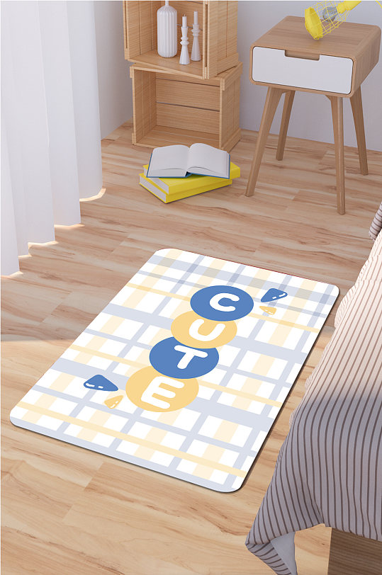 沙发地毯简约现代地毯-众图网