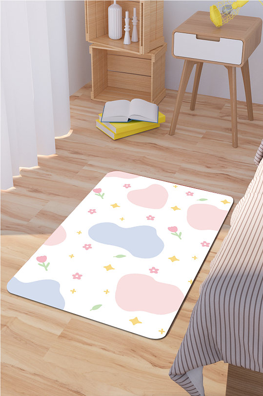 沙发地毯客厅卡通地毯-众图网