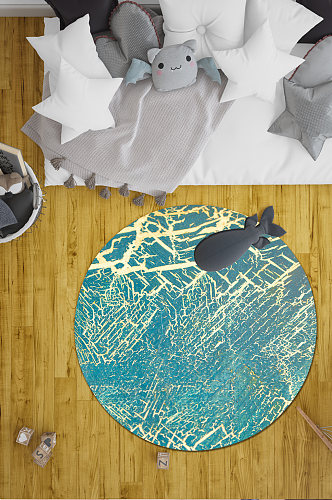 抽象花纹地毯抽象水墨花纹