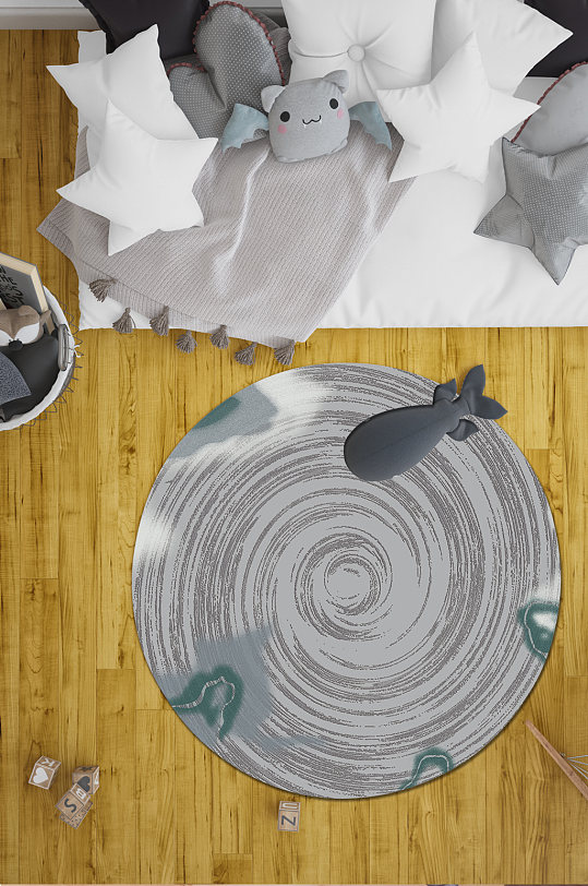 时尚家居地毯北欧风格地毯-众图网