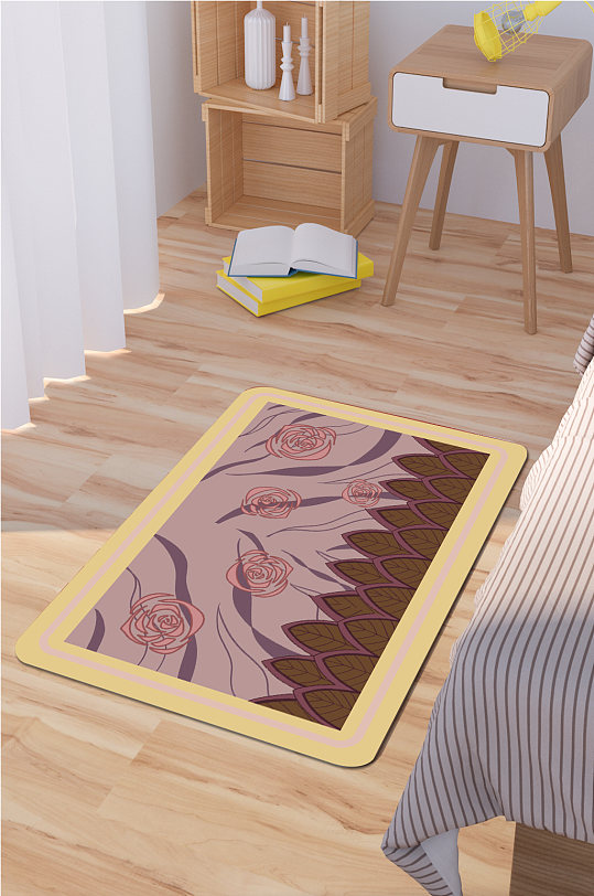 网红时尚地毯民族风地毯-众图网