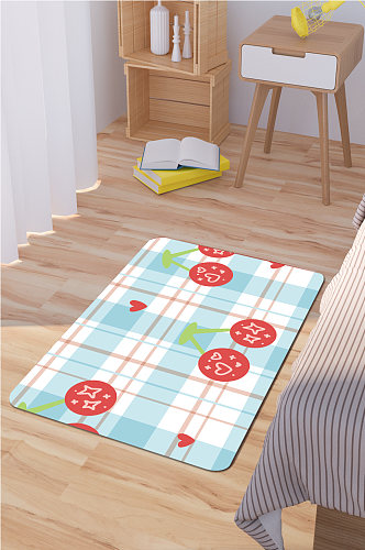 网红时尚地毯床边地毯
