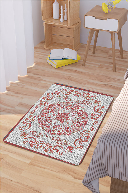 床边地毯网红地毯-众图网