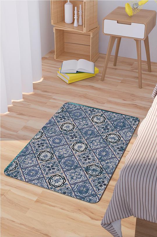 床边地毯民族风地毯-众图网