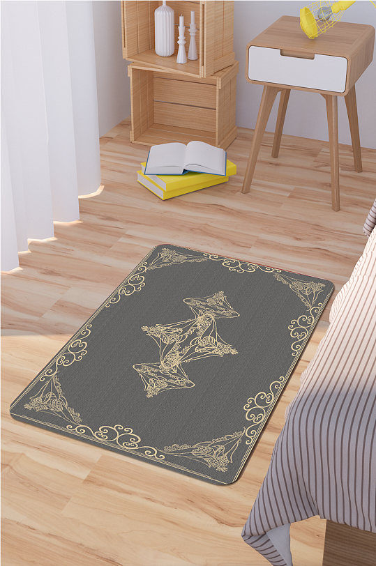 卧室地毯中式高档地毯