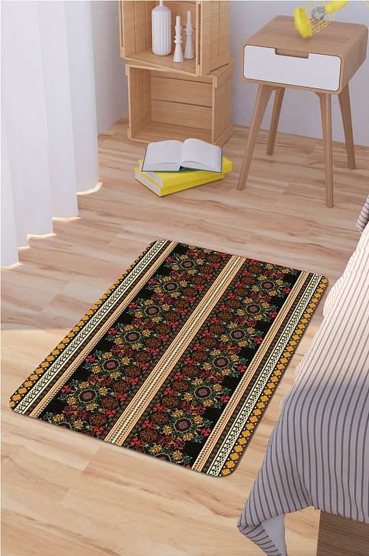 现代简约地毯复古地毯-众图网