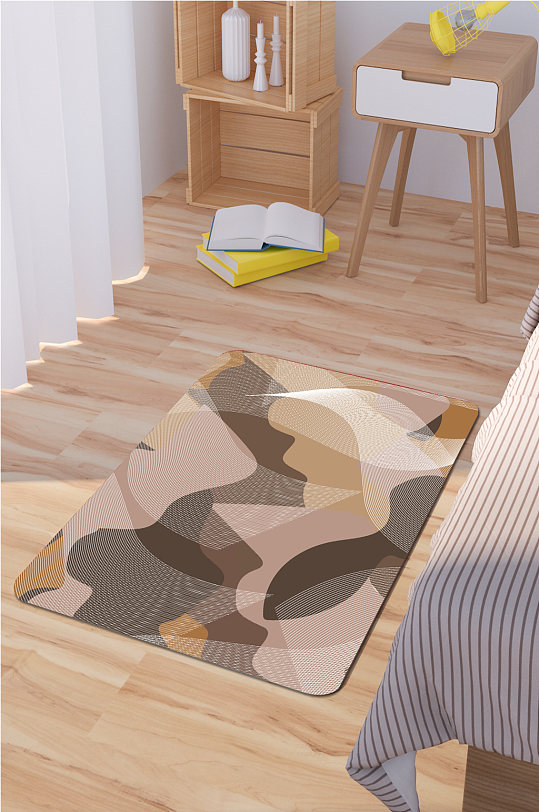 现代简约地毯抽象地毯
