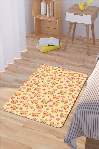 卧室地毯地毯地垫