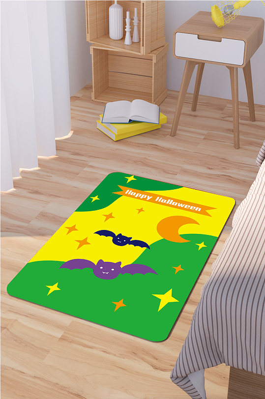 卧室地毯时尚地毯-众图网