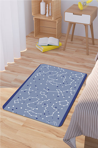 卧室地毯卡通地毯
