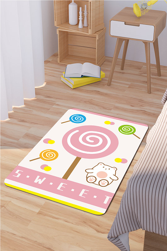 卧室地毯沙发地毯-众图网