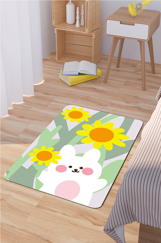 家居地毯卧室地毯-众图网