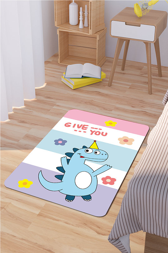 家居地毯卧式地垫-众图网