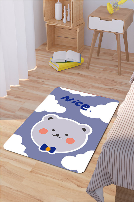 家居地毯轻奢风地毯-众图网