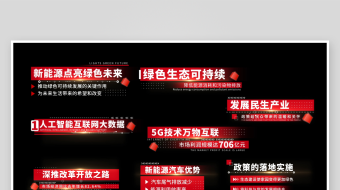 红色项目介绍字幕AE模板-众图网