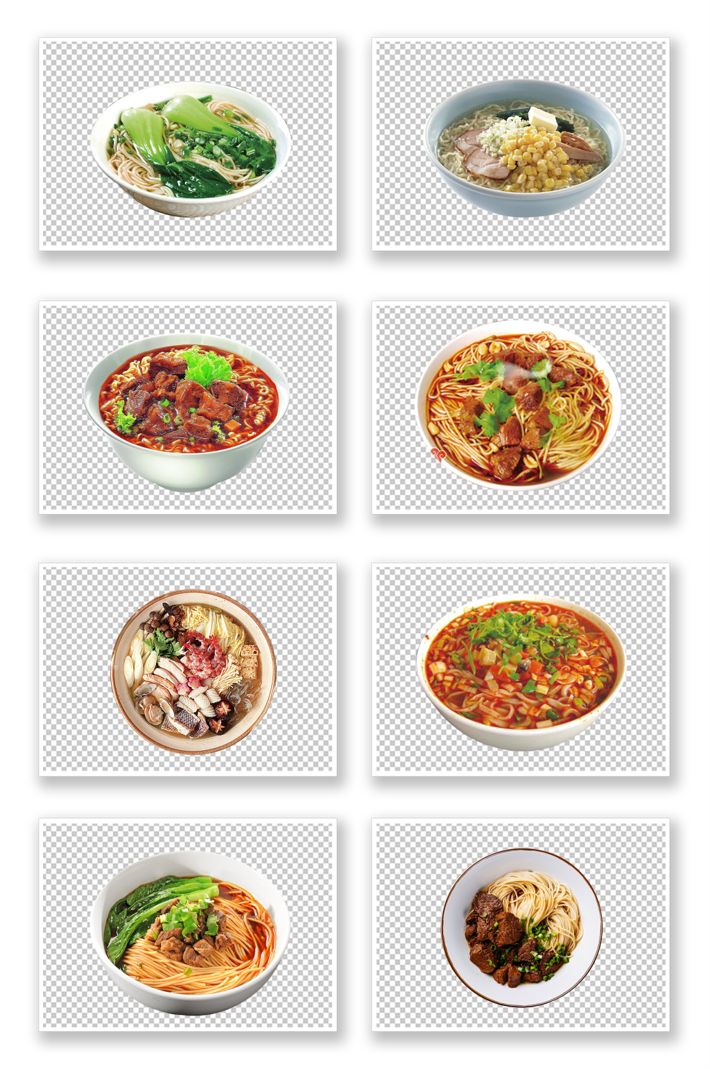 汤面美食免抠素材素材