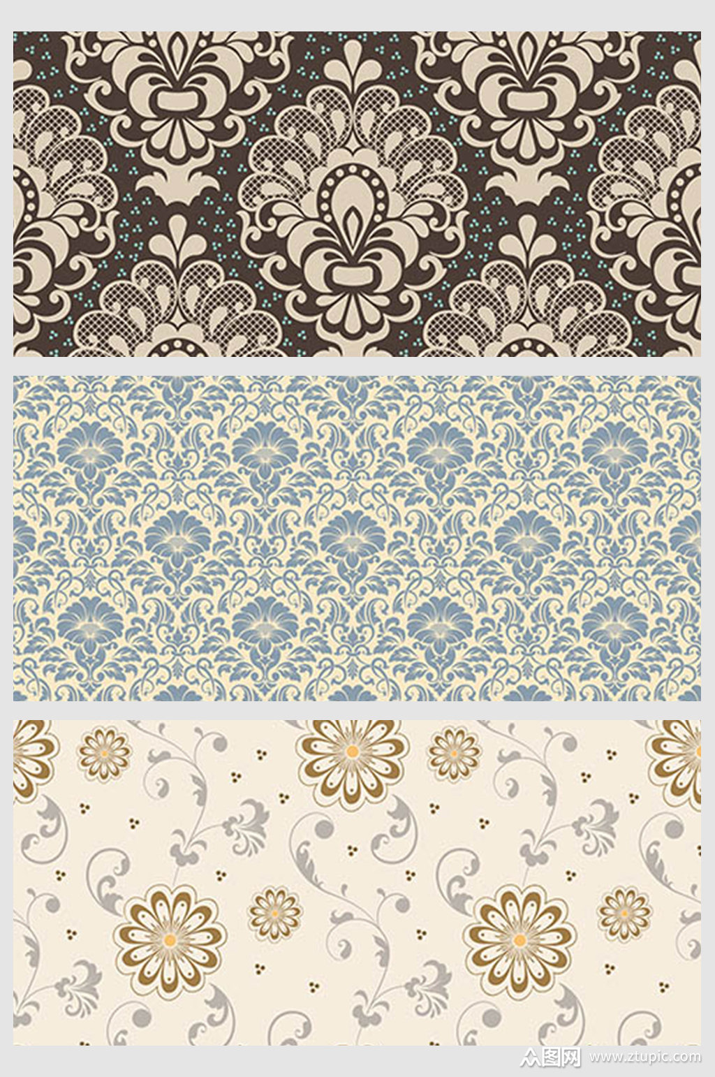 创意质感花纹背景模板下载-编号1676126-众图网