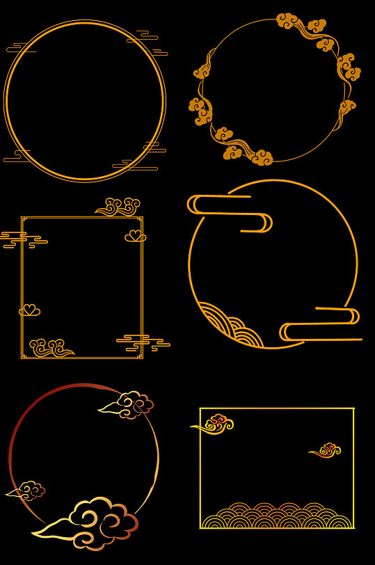 金色中国风名片图片-金色中国风名片设计素材-金色中国风名片模板下载