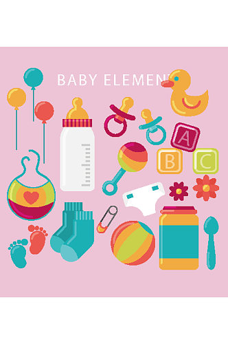 创意质感母婴用品卡通奶瓶奶嘴设计