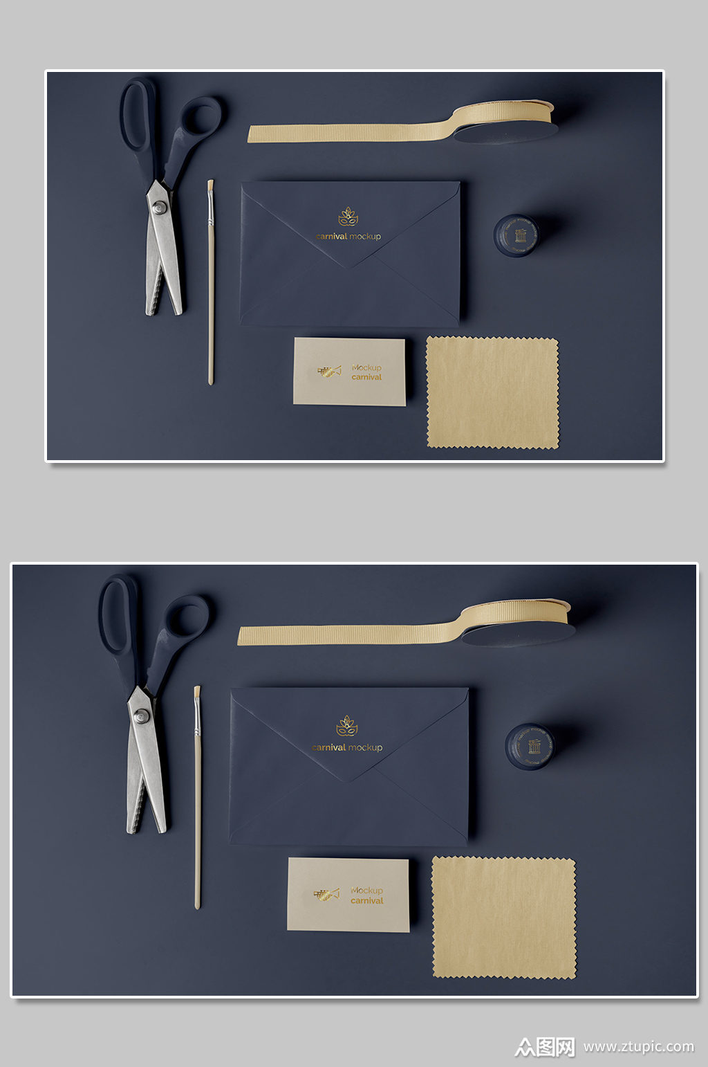 众图网独家提供创意质感信封名片样机素材免费下载,本作品是由半醒