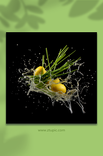 AI数字艺术蔬菜水果摄影图