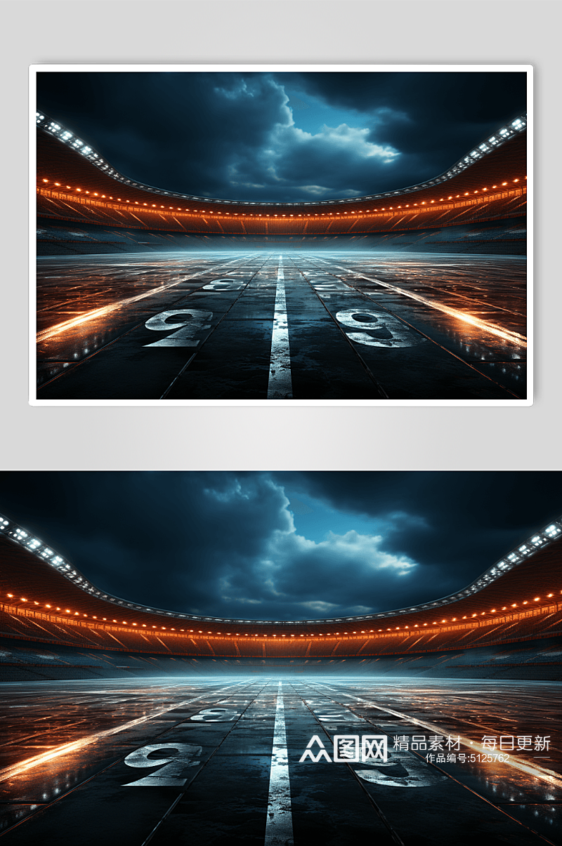 数字艺术体育场图片素材