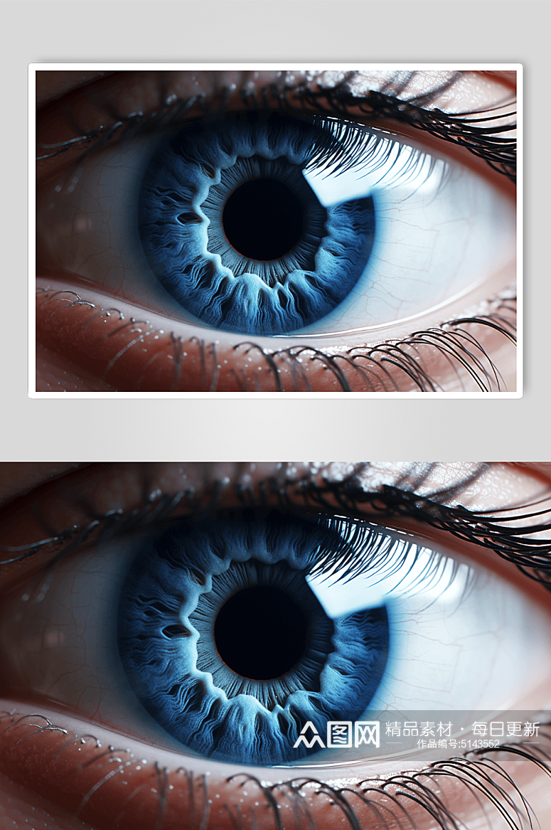 未来科技眼睛数字艺术图片素材