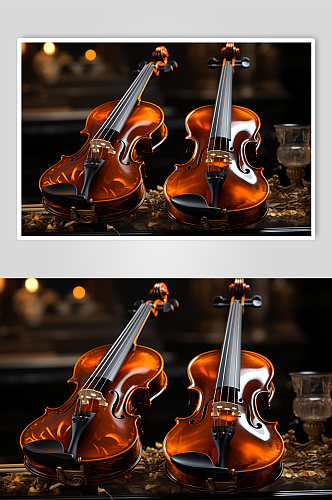 数字艺术古典小提琴