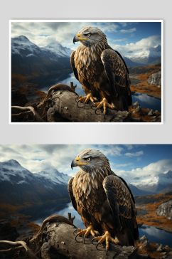 数字艺术老鹰动物图片